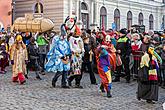 Karnevalsumzug, 17. Februar 2015, Fasching Český Krumlov, Foto: Lubor Mrázek