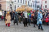 Karnevalsumzug, 17. Februar 2015, Fasching Český Krumlov, Foto: Lubor Mrázek