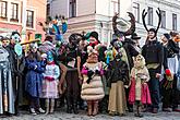 Karnevalsumzug, 17. Februar 2015, Fasching Český Krumlov, Foto: Lubor Mrázek