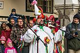 Karnevalsumzug, 17. Februar 2015, Fasching Český Krumlov, Foto: Lubor Mrázek