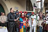 Karnevalsumzug, 17. Februar 2015, Fasching Český Krumlov, Foto: Lubor Mrázek