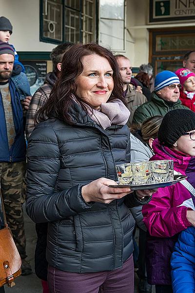 Carnival parade in Český Krumlov, 17th February 2015