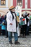 Karnevalsumzug, 17. Februar 2015, Fasching Český Krumlov, Foto: Lubor Mrázek