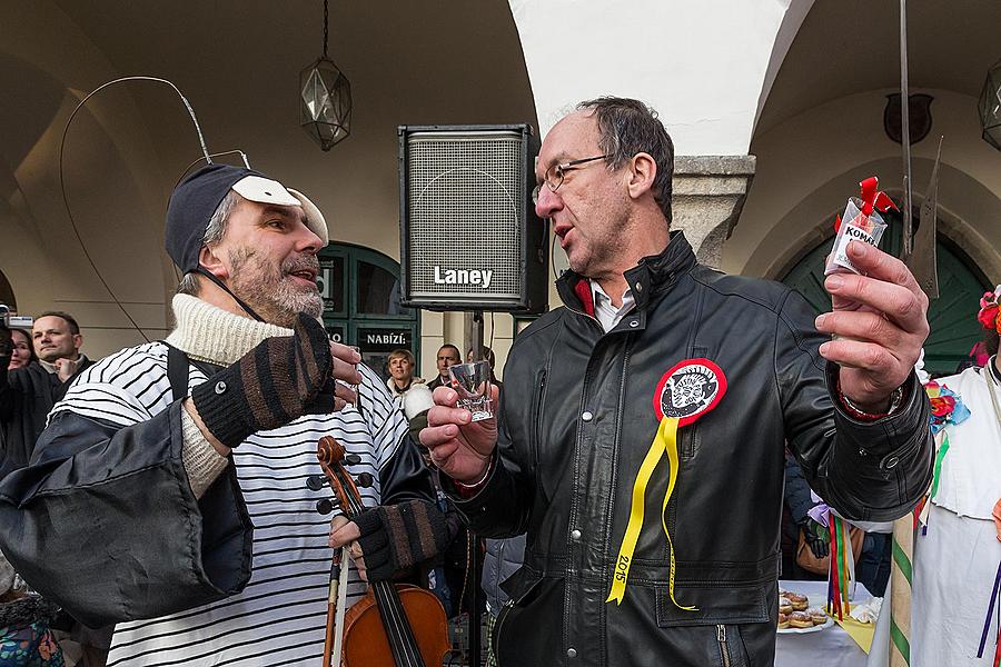 Karnevalsumzug, 17. Februar 2015, Fasching Český Krumlov