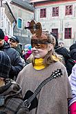 Karnevalsumzug, 17. Februar 2015, Fasching Český Krumlov, Foto: Lubor Mrázek