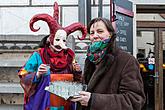 Carnival parade in Český Krumlov, 17th February 2015, photo by: Lubor Mrázek