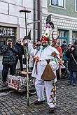 Karnevalsumzug, 17. Februar 2015, Fasching Český Krumlov, Foto: Lubor Mrázek