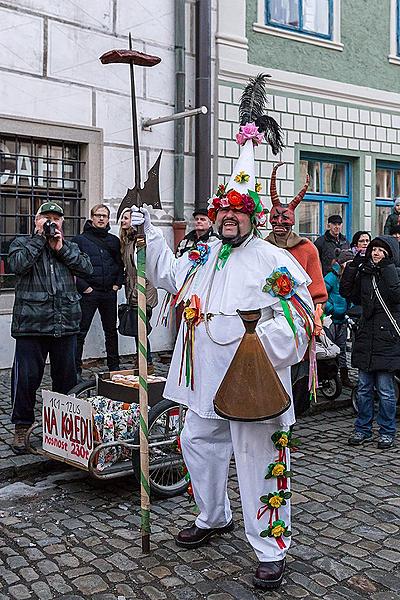 Carnival parade in Český Krumlov, 17th February 2015