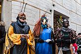 Carnival parade in Český Krumlov, 17th February 2015, photo by: Lubor Mrázek