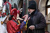 Karnevalsumzug, 17. Februar 2015, Fasching Český Krumlov, Foto: Lubor Mrázek