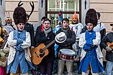 Karnevalsumzug, 17. Februar 2015, Fasching Český Krumlov, Foto: Lubor Mrázek