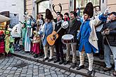 Karnevalsumzug, 17. Februar 2015, Fasching Český Krumlov, Foto: Lubor Mrázek