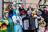 Carnival parade in Český Krumlov, 17th February 2015, photo by: Lubor Mrázek