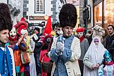 Karnevalsumzug, 17. Februar 2015, Fasching Český Krumlov, Foto: Lubor Mrázek