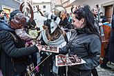 Karnevalsumzug, 17. Februar 2015, Fasching Český Krumlov, Foto: Lubor Mrázek