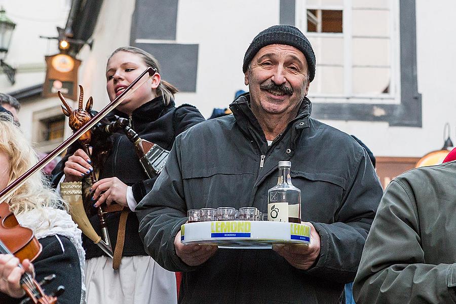 Karnevalsumzug, 17. Februar 2015, Fasching Český Krumlov