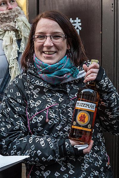 Carnival parade in Český Krumlov, 17th February 2015