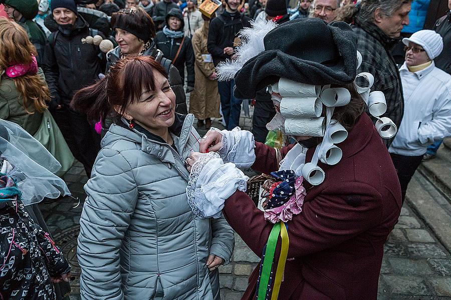 Karnevalsumzug, 17. Februar 2015, Fasching Český Krumlov