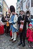 Karnevalsumzug, 17. Februar 2015, Fasching Český Krumlov, Foto: Lubor Mrázek