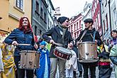 Carnival parade in Český Krumlov, 17th February 2015, photo by: Lubor Mrázek