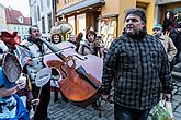 Carnival parade in Český Krumlov, 17th February 2015, photo by: Lubor Mrázek