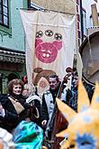 Karnevalsumzug, 17. Februar 2015, Fasching Český Krumlov, Foto: Lubor Mrázek