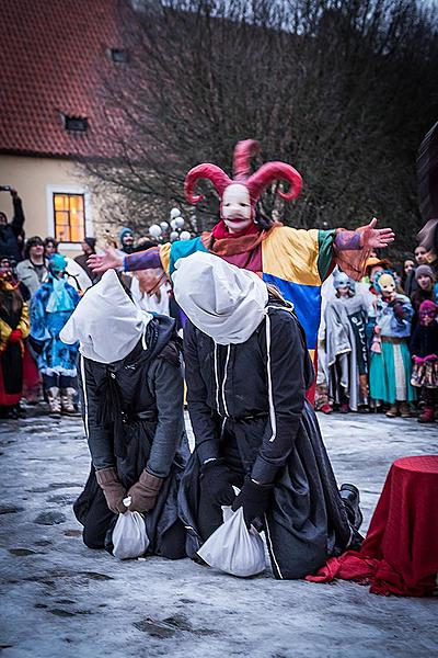 Carnival parade in Český Krumlov, 17th February 2015