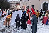 Karnevalsumzug, 17. Februar 2015, Fasching Český Krumlov, Foto: Lubor Mrázek