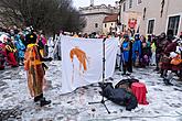 Karnevalsumzug, 17. Februar 2015, Fasching Český Krumlov, Foto: Lubor Mrázek