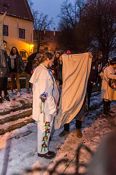 Carnival parade in Český Krumlov, 17th February 2015