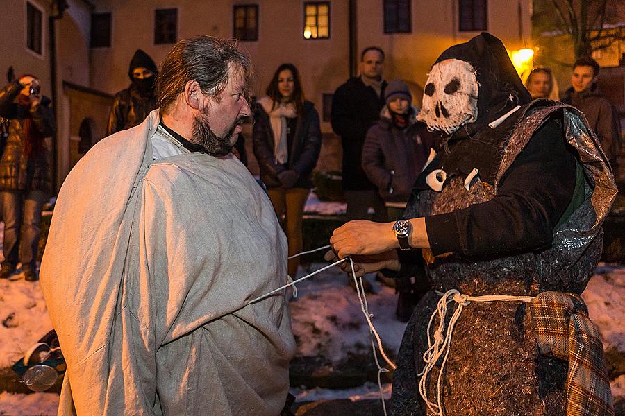 Carnival parade in Český Krumlov, 17th February 2015