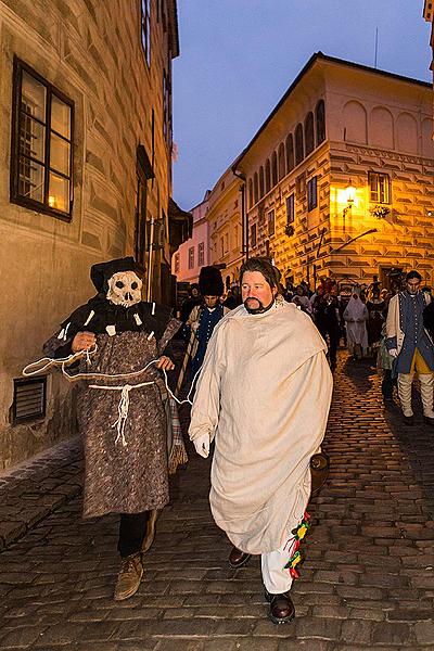 Carnival parade in Český Krumlov, 17th February 2015