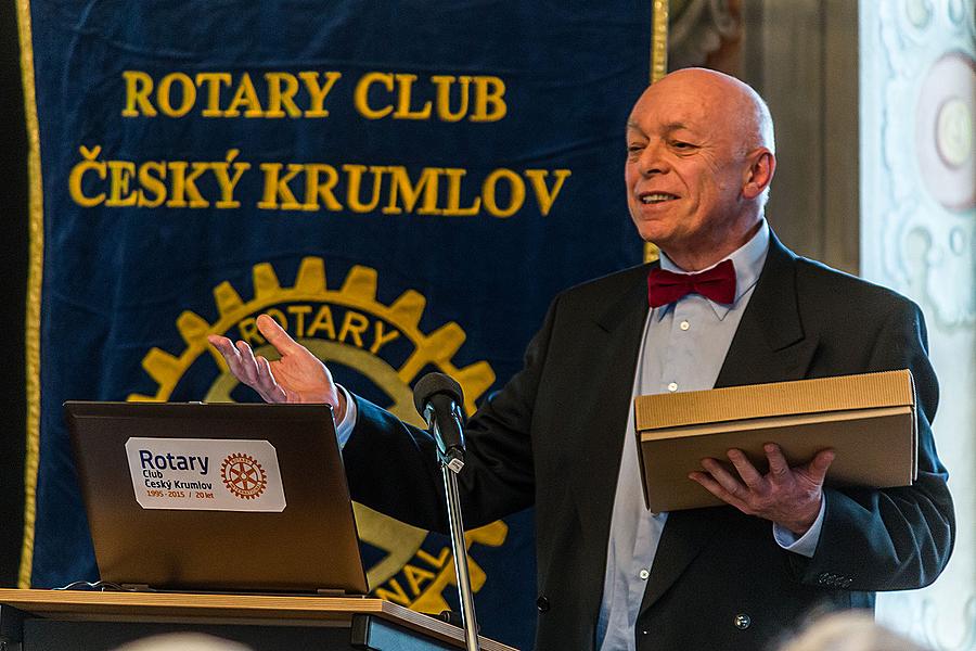 Oslava 20 let založení Rotary Clubu Český Krumlov, 11.4.2015