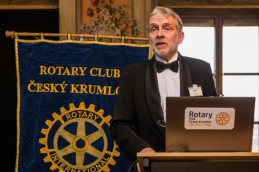 Oslava 20 let založení Rotary Clubu Český Krumlov, 11.4.2015