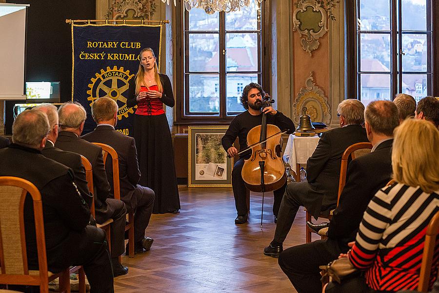 Oslava 20 let založení Rotary Clubu Český Krumlov, 11.4.2015