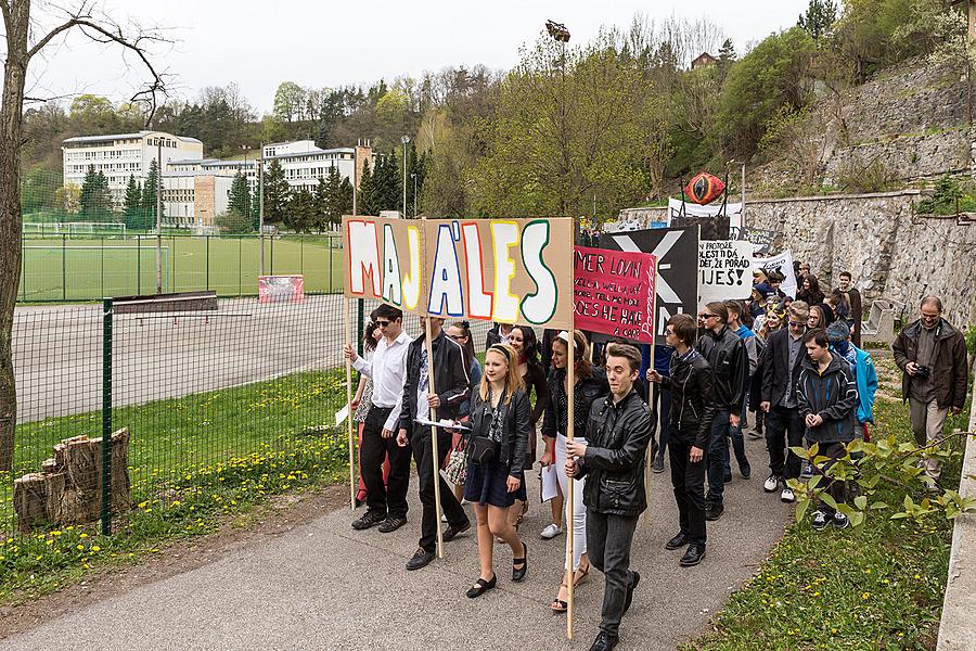 Studentský majáles II., Kouzelný Krumlov 2015