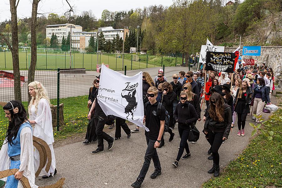 Studentský majáles II., Kouzelný Krumlov 2015