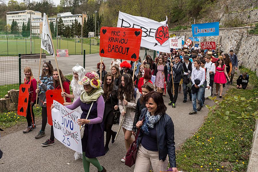 Studentský majáles II., Kouzelný Krumlov 2015