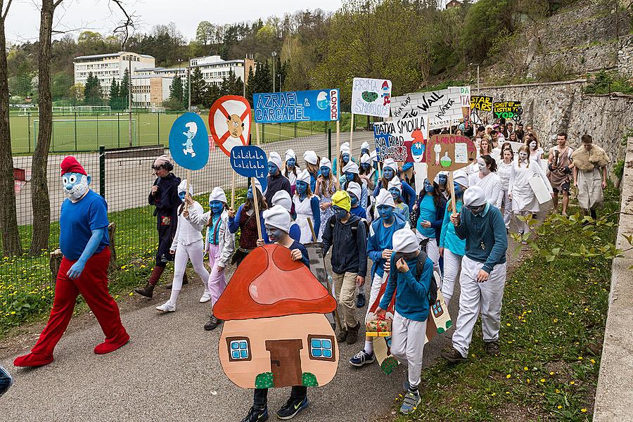 Studentský majáles II., Kouzelný Krumlov 2015