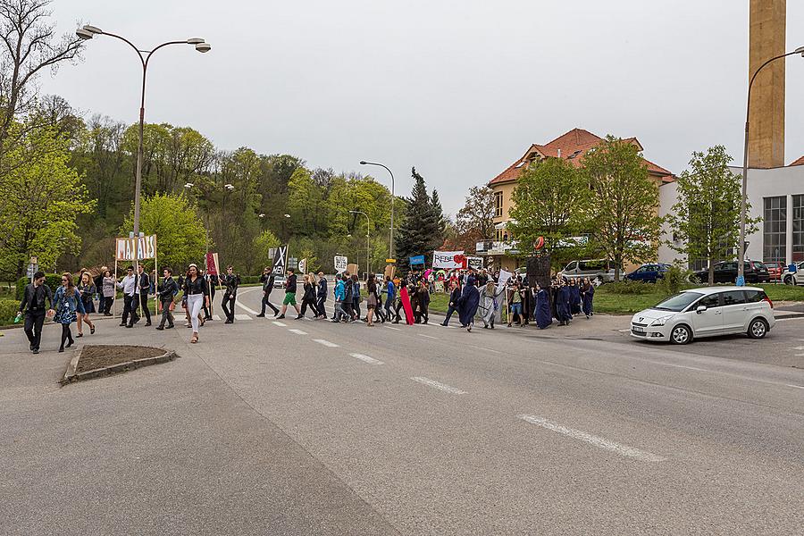 Studentský majáles II., Kouzelný Krumlov 2015