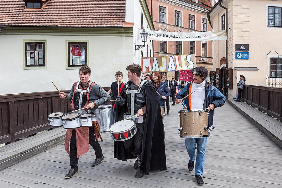 Studentský majáles II., Kouzelný Krumlov 2015