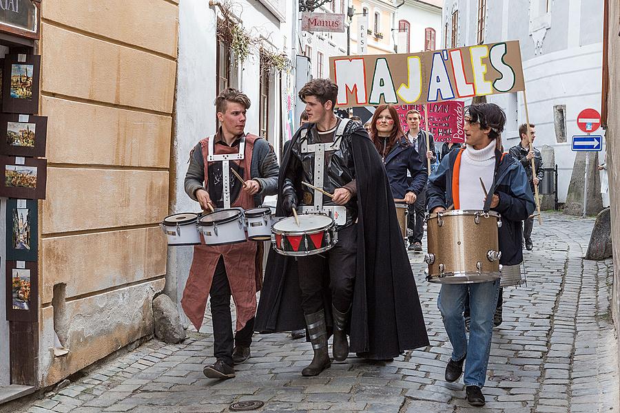 Studentský majáles II., Kouzelný Krumlov 2015