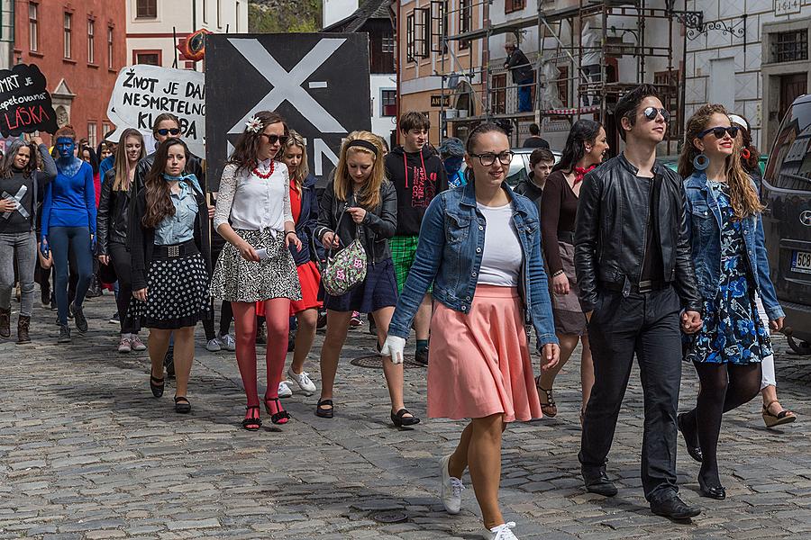 Students rag Day II., Magical Krumlov 2015