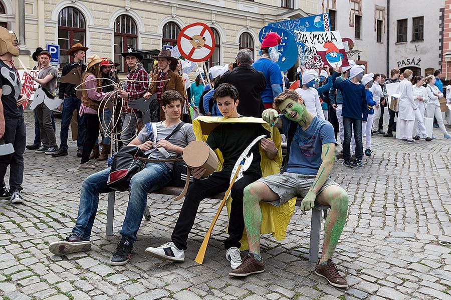 Studentský majáles II., Kouzelný Krumlov 2015