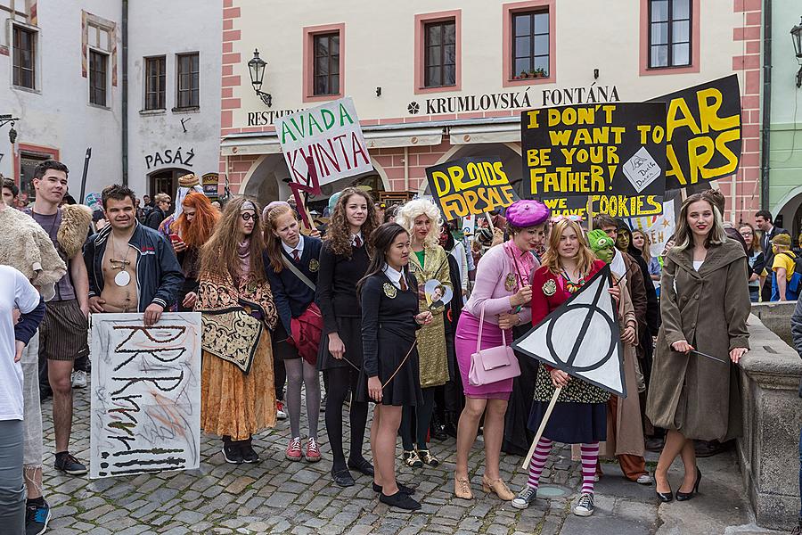 Students rag Day II., Magical Krumlov 2015