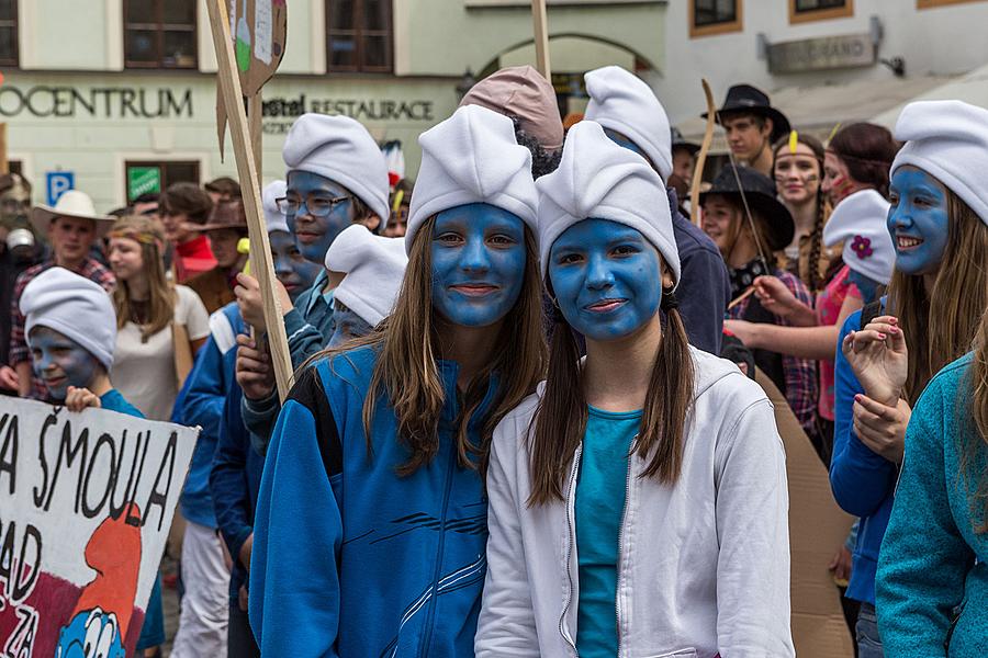 Studentský majáles II., Kouzelný Krumlov 2015