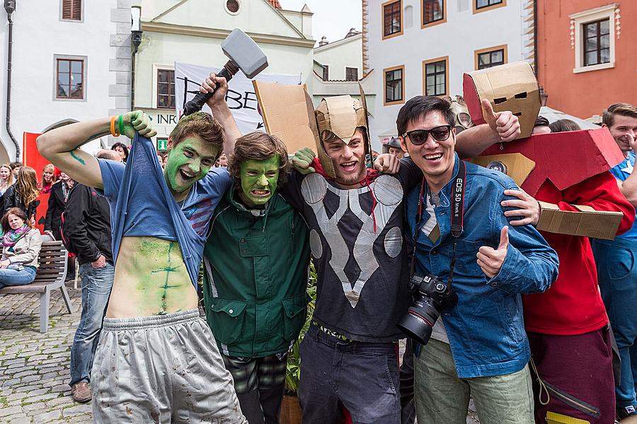 Students rag Day II., Magical Krumlov 2015