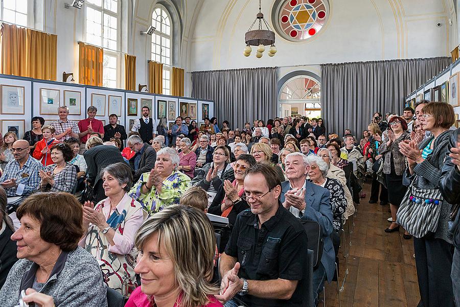 Svět očima Ruth Hálové - vernisáž výstavy obrazů jedné z 