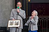 Exhibition of paintings by Ruth Hálová - opening of art exhibition of paintings one of "Winton's children", 7.5.2015, Foto: Lubor Mrázek