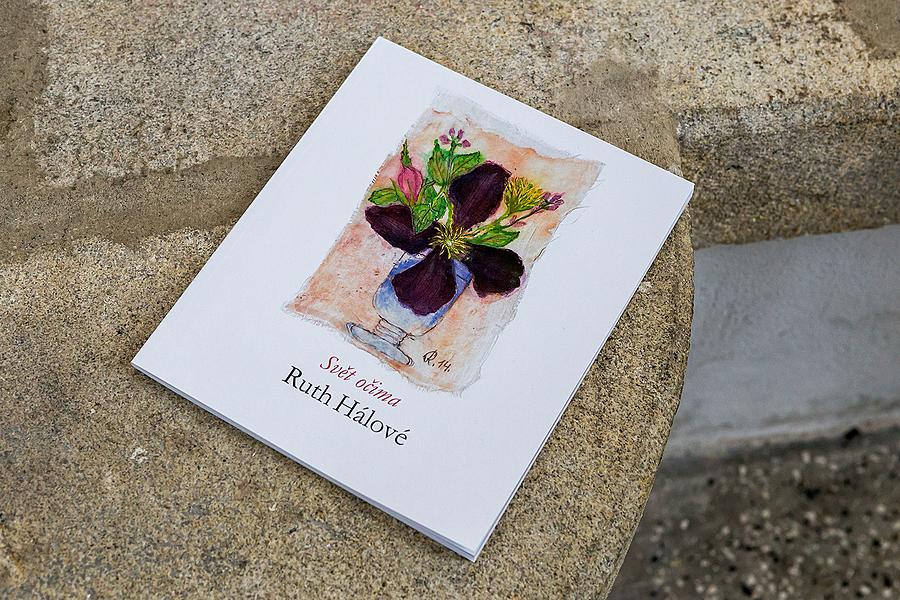 Exhibition of paintings by Ruth Hálová - opening of art exhibition of paintings one of 